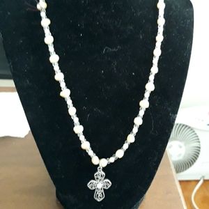 Delicate yellow freshwater pearls